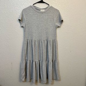 Light Gray T-Shirt Dress- size large!